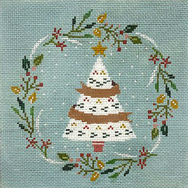 White Tree with Wreath