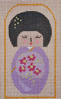 Mini Purple Geisha