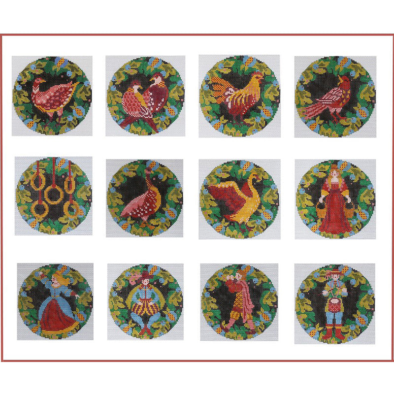 Abigail Cecile · 12 Days of Christmas · Set of 12