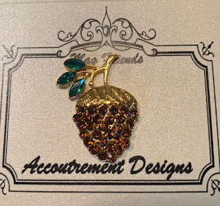 Acorn - Rhinestone Needleminder