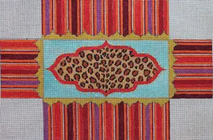 Art Deco Leopard - Brick Cover