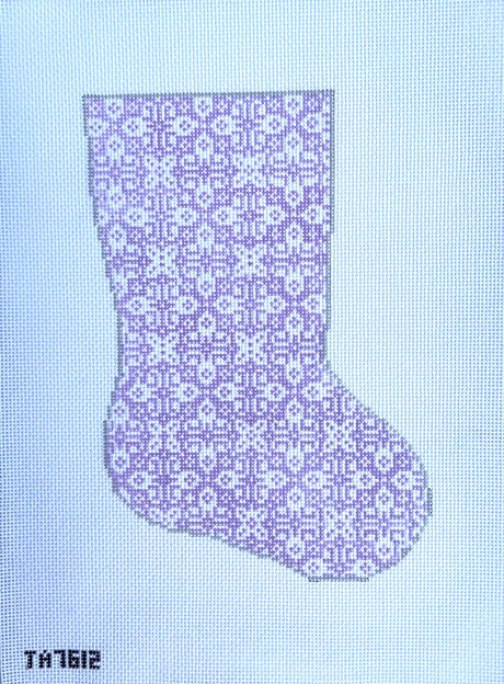 Southwestern Midsize Stocking - Lilac