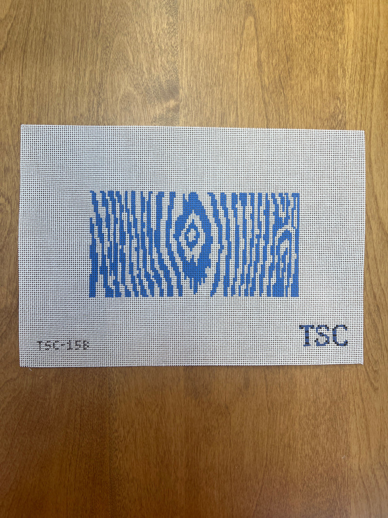 The Sheffield Collection ·  Faux Bois Insert-Blue