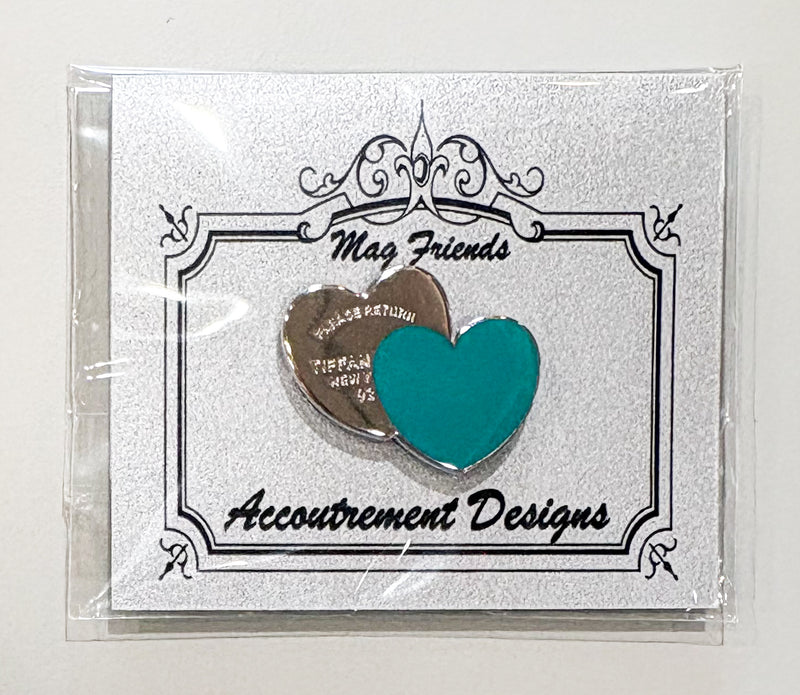 Double Hearts (Blue) Needleminder