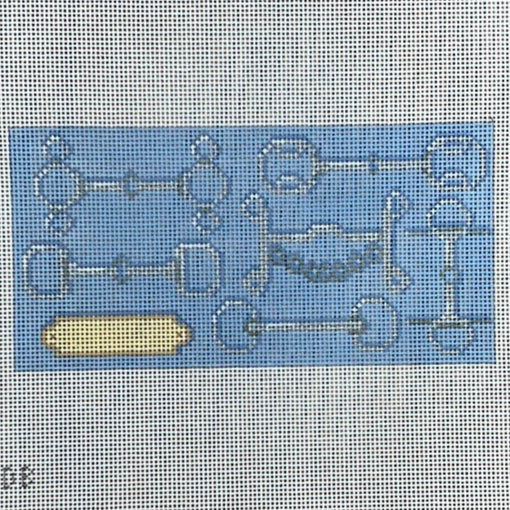 The Squirrel & The Snail ·  Bits and Nameplate Clutch Insert-Devon Blue