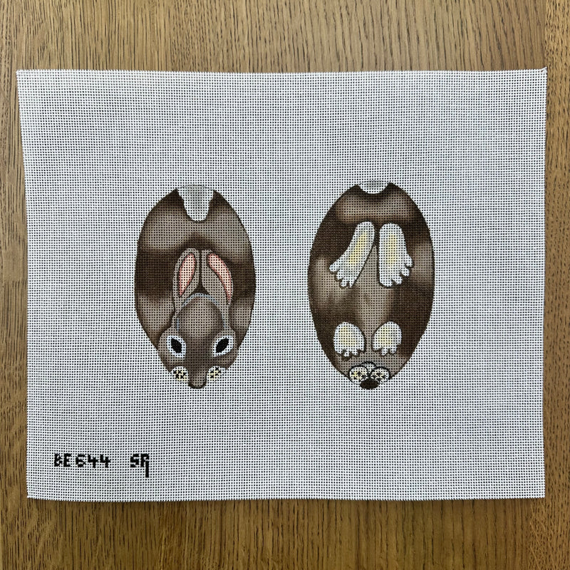 Bunny, 2-sided scissors case (18m)