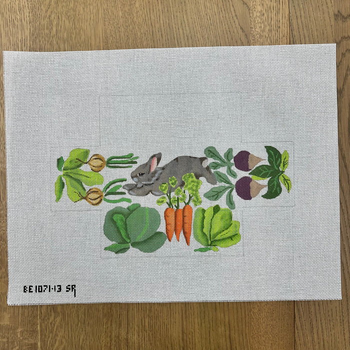 Rabbit In Vegetables, Brick Cover