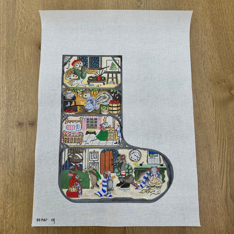 Animal Tree Condominium stocking (18m)