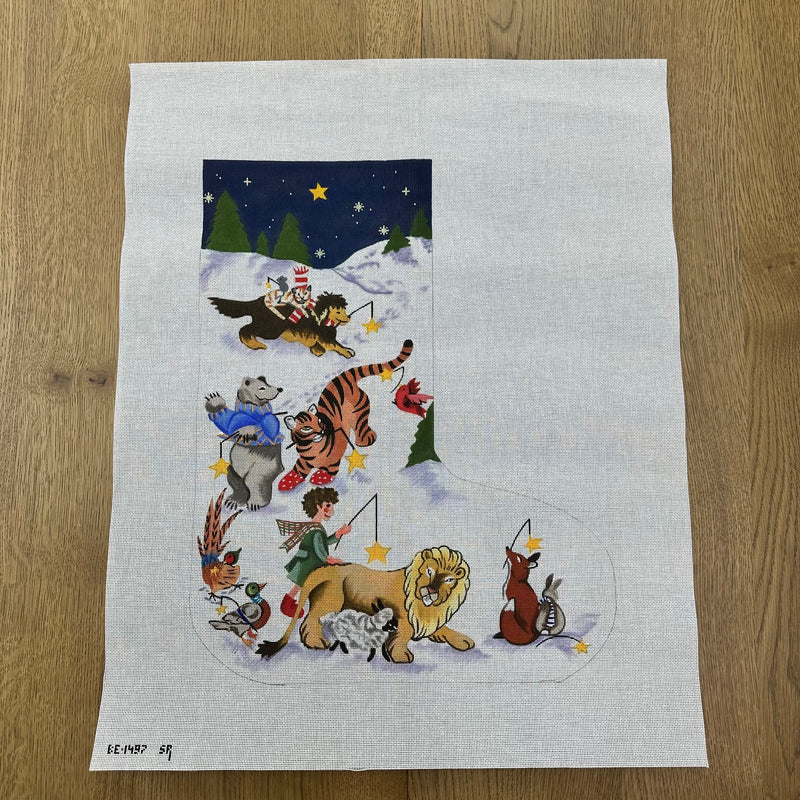 Peaceable Kingdom stocking (18m)