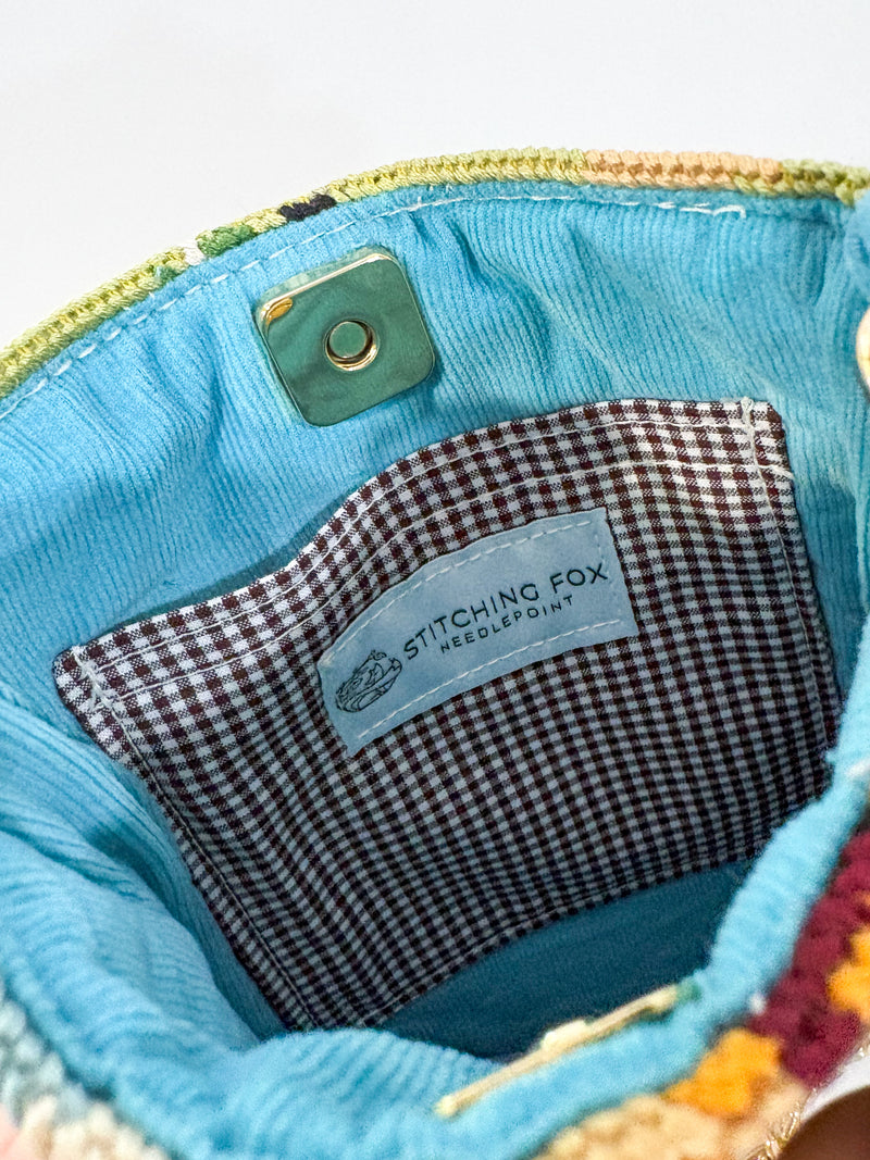 Petite Equestrian Crossbody - Bespoke Needlepoint Bag Collection