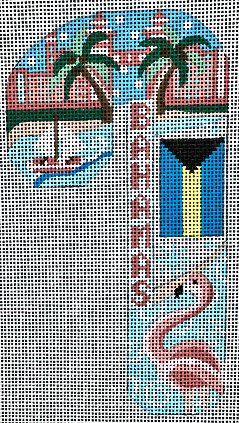 Travel Candy Cane - Bahamas