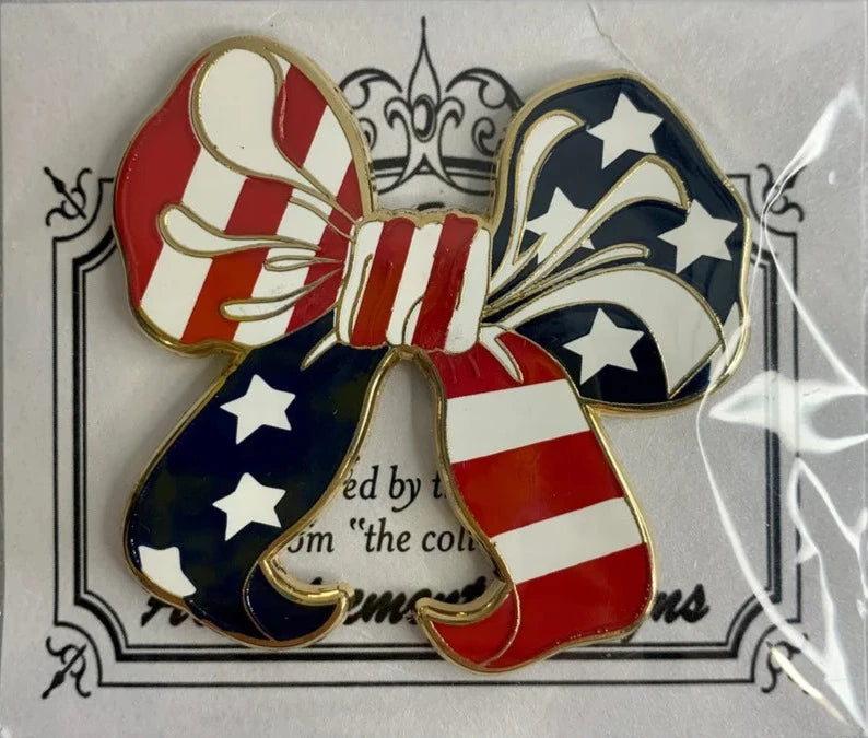 Big Bow (USA Flag) - Needleminder