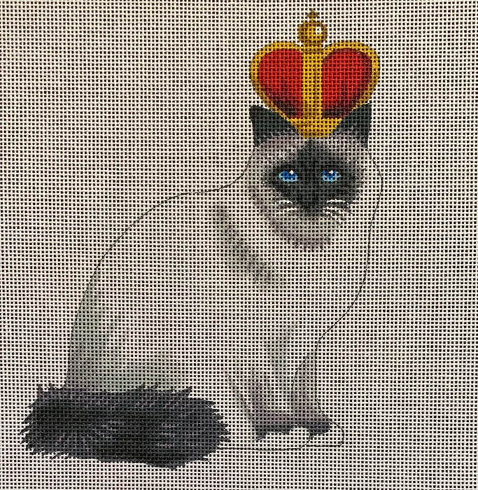 Birman Cat w/ Royal Crown