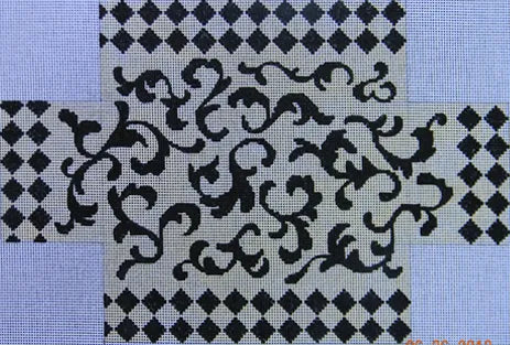 Black & Cream Brick Cover