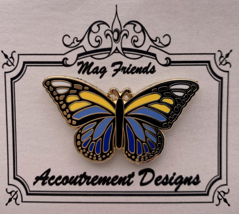 Butterfly (Cool Colors) - Needleminder