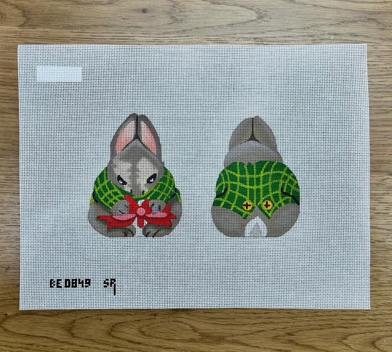Bunny with Present - 2-Sided
