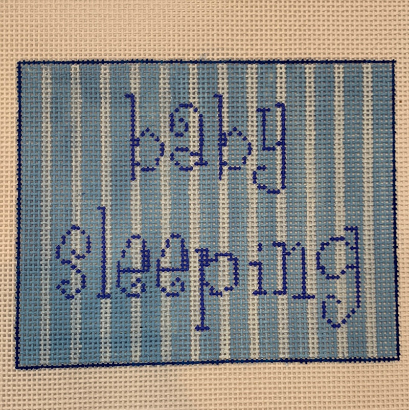 Baby Sleeping - Blue