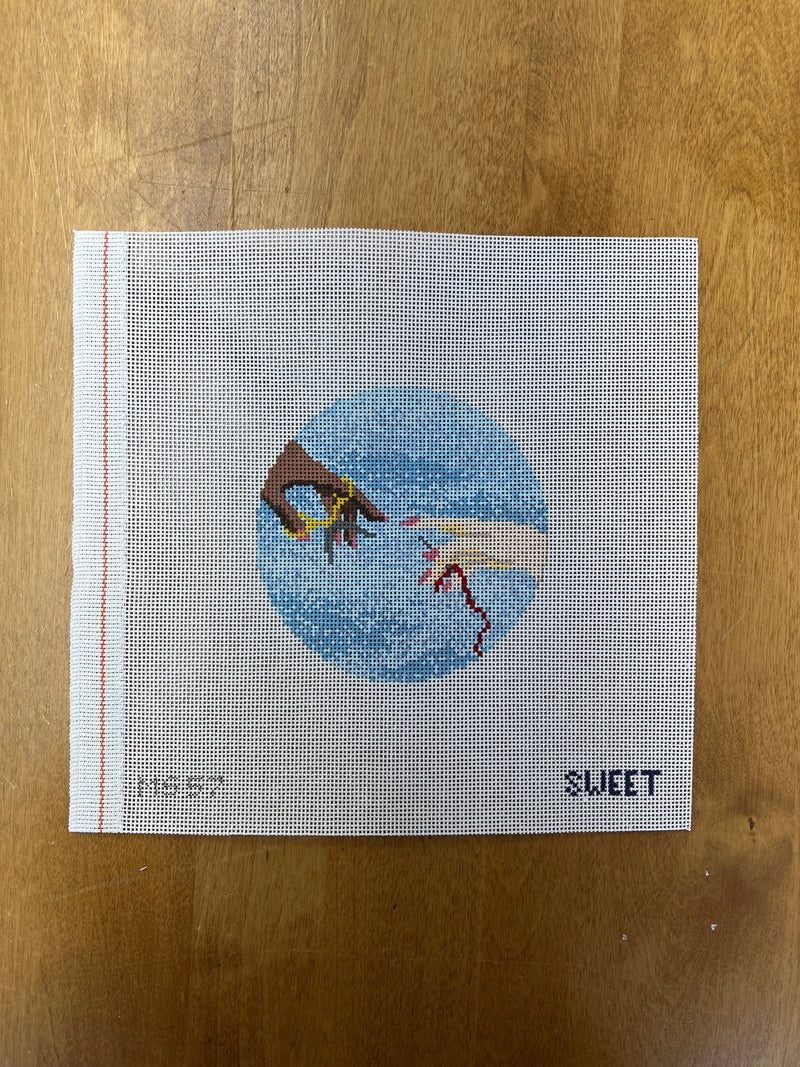 Maddie Sweet ·  Creation of a Needlepointer Round