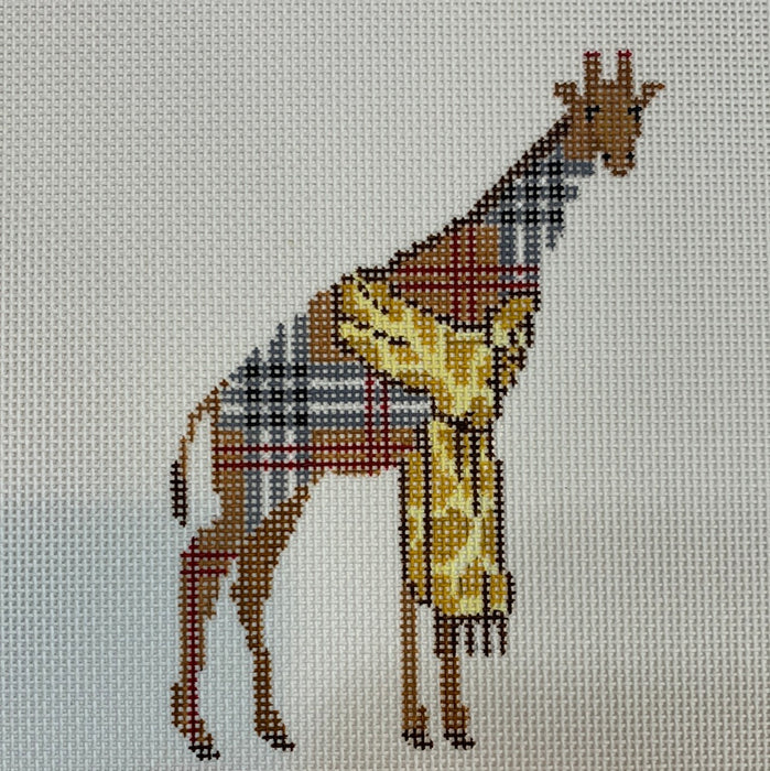 Plaid Giraffe in Spotted