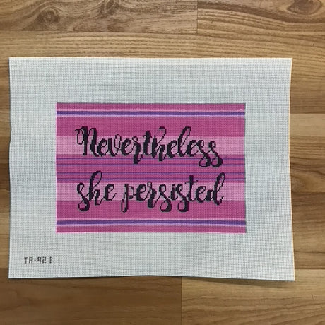 Nevertheless She Persisted - Purple (18 mesh)