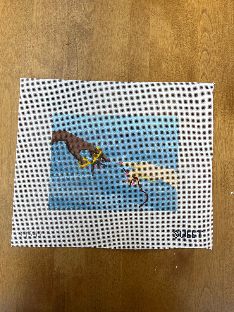 Maddie Sweet ·  Creation of a Needlepointer Clutch