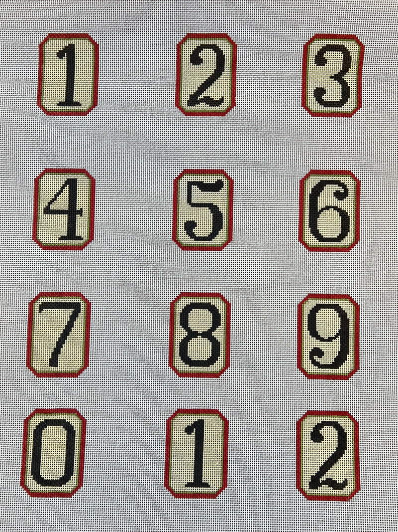 Kirkland Design ·  Pink/Green Perpetual Calendar Numbers