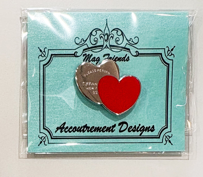 Double Hearts (Red) Needleminder