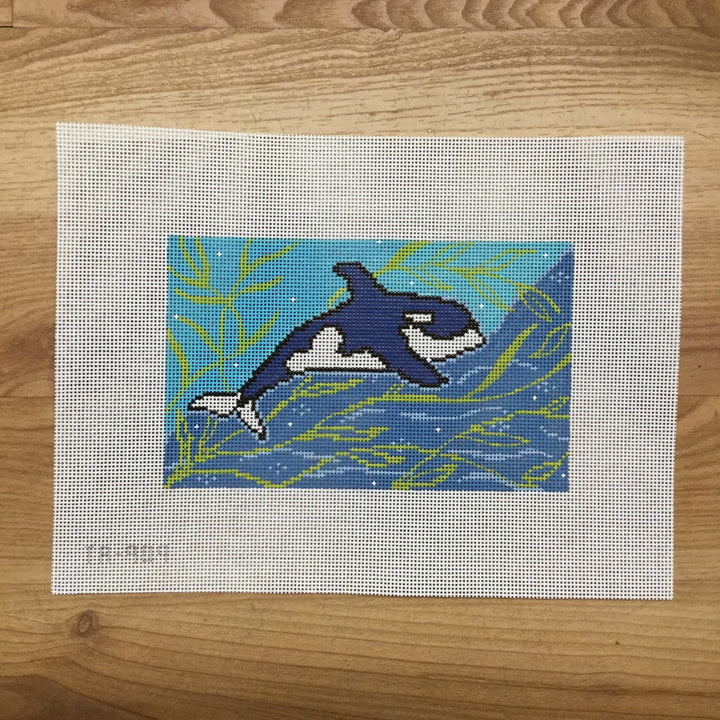 Blue Whale Swimming