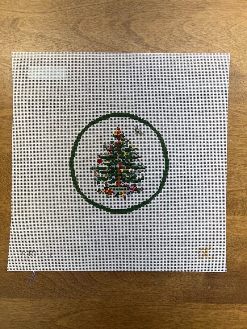 Kate Woodward ·  Transferware Christmas Plate