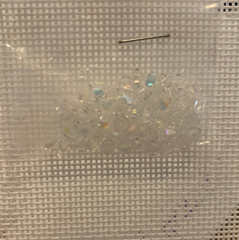 Crystals & Beads for Mara's 6" Star - Silver