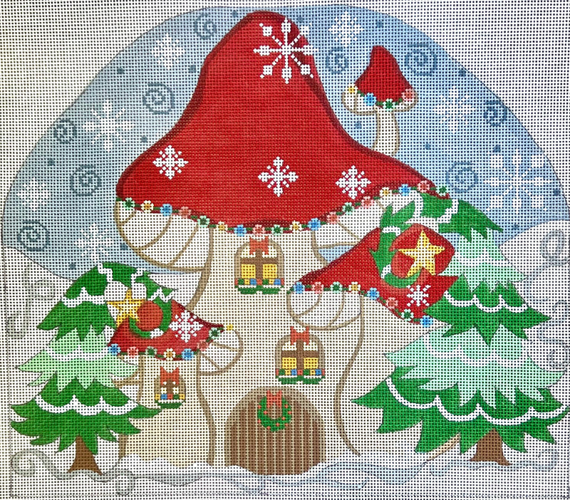 Gnome Family - Mushroom House