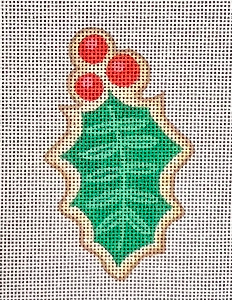 Christmas Cookie - Holly Leaf