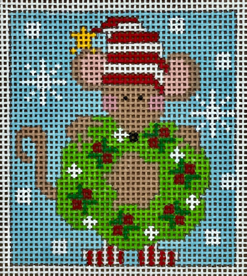 Mouse Ornament - Wreath