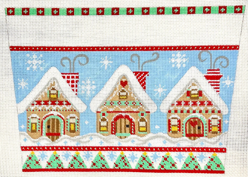 Gingerbread House Stocking Cuff