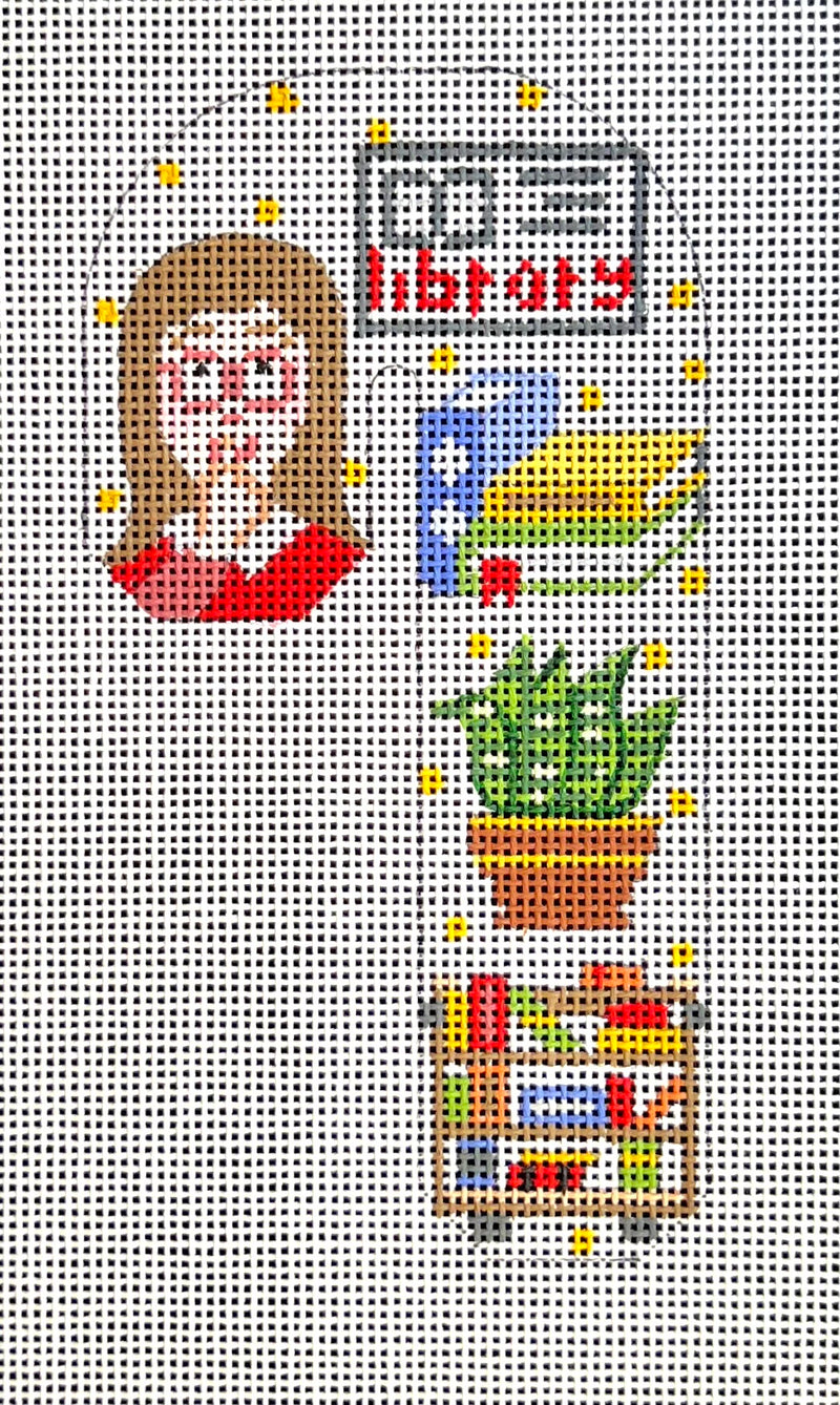 Librarian Candy Cane