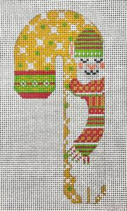 Gold Llama Candy Cane