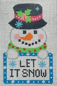 Snowman Tag - Let It Snow