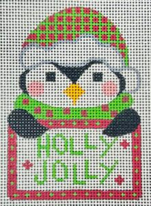 Penguin Tag - Holly Jolly