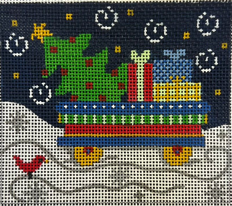 Train Gondola Ornament