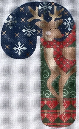 Traditional Reindeer Candy Cane