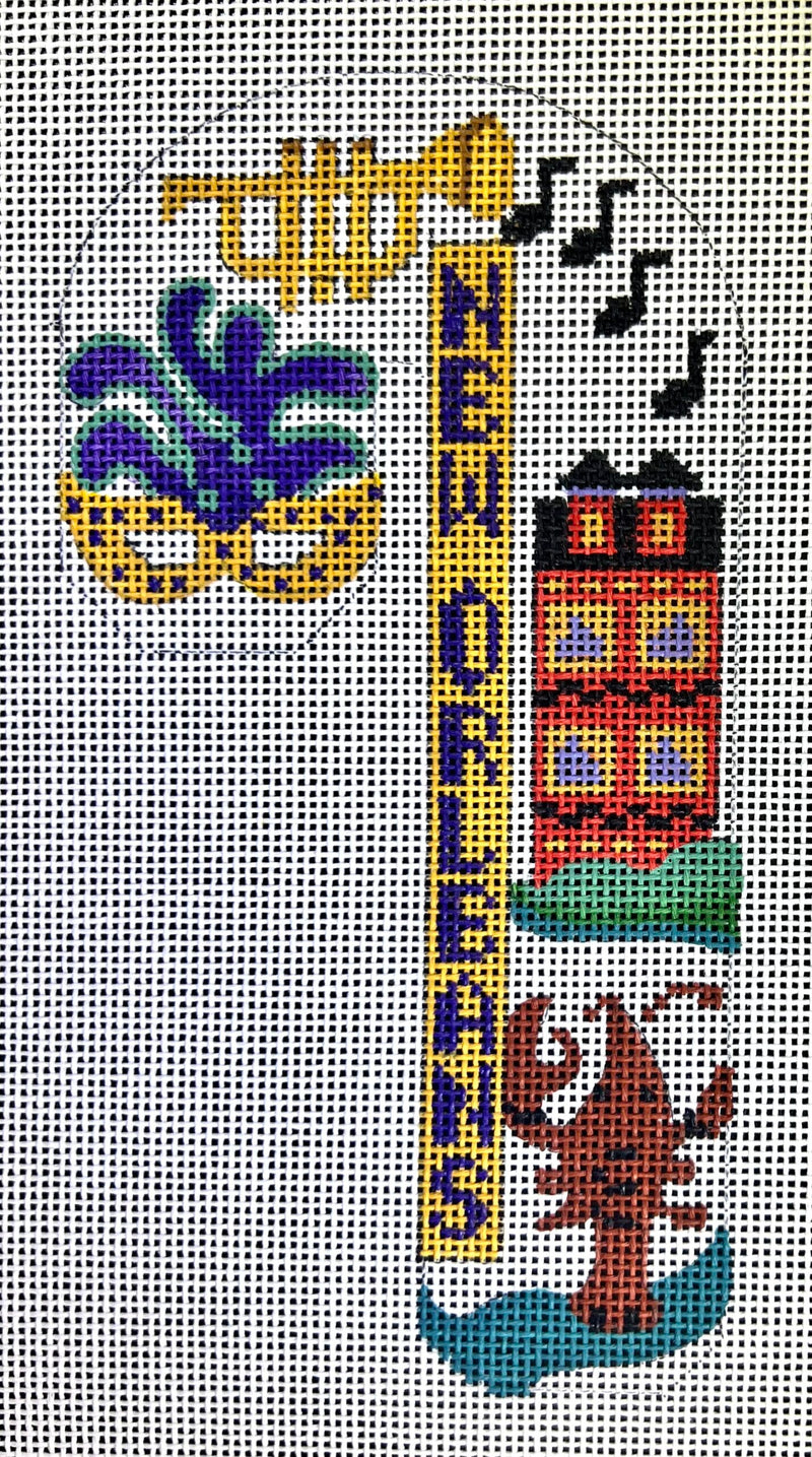 Travel Candy Cane - New Orleans