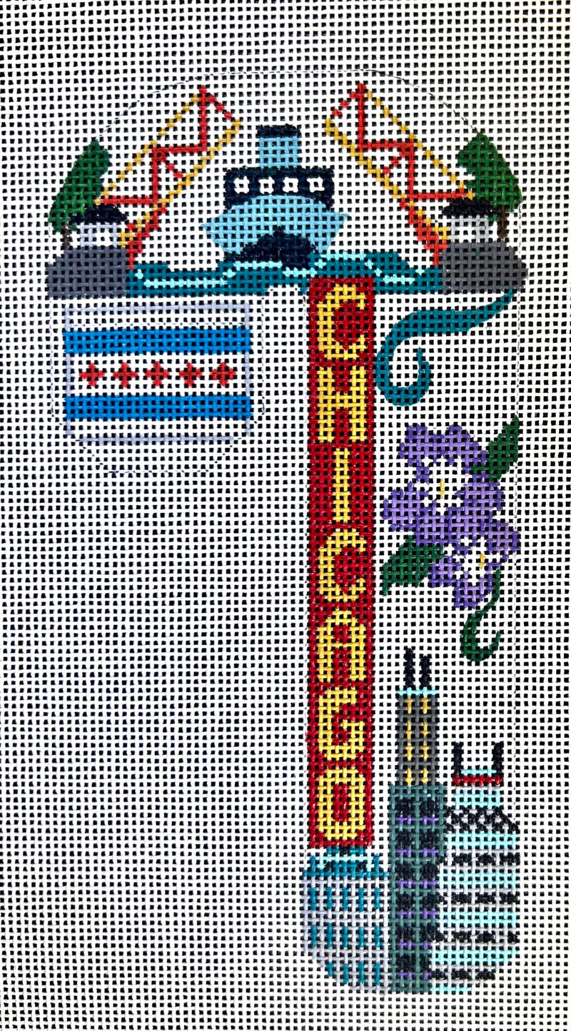 Travel Candy Cane - Chicago