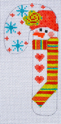 Snowman Candy Cane
