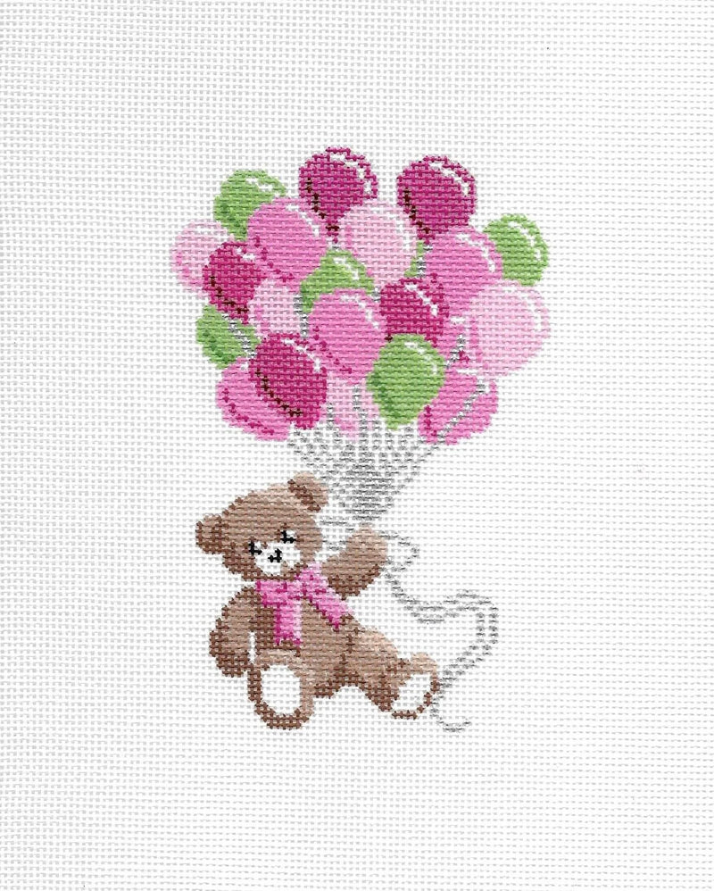 Pink Bear Balloons