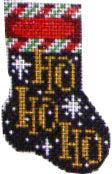 Ho Ho Ho Micro Sock