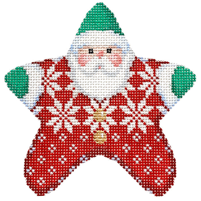Nordic Snowflake PJ Santa