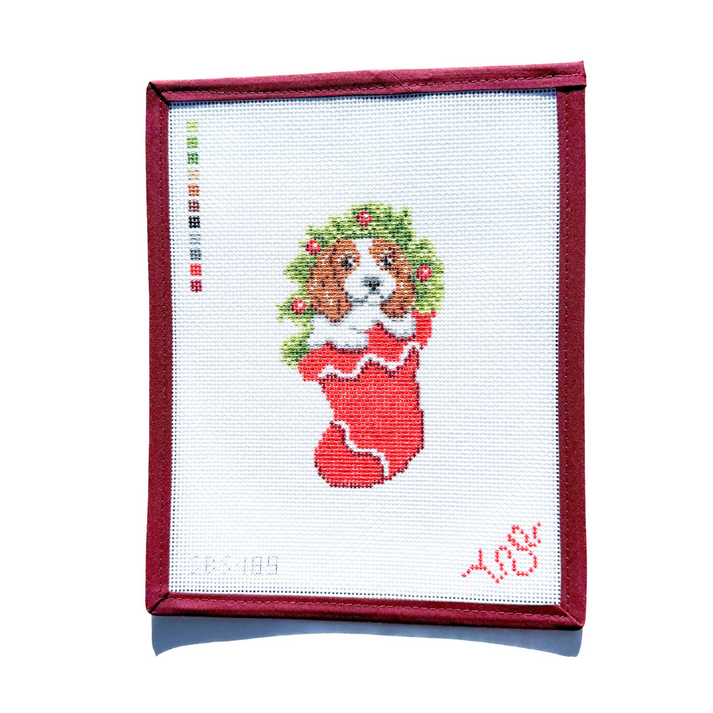 Cavalier in a Stocking