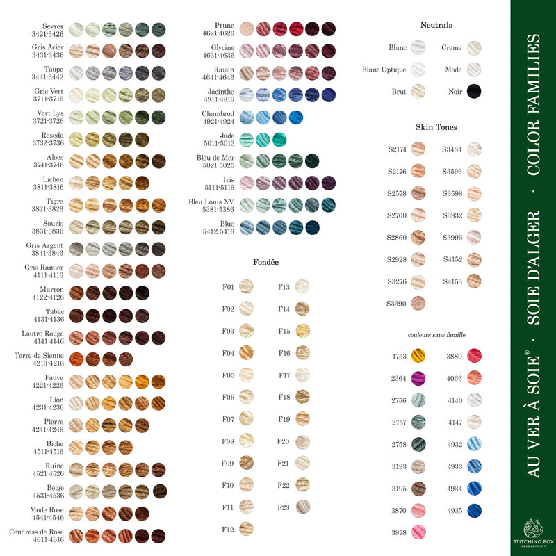 Au Ver A Soie® Soie d'Alger · Neutrals, Fondée, & Skin Tones