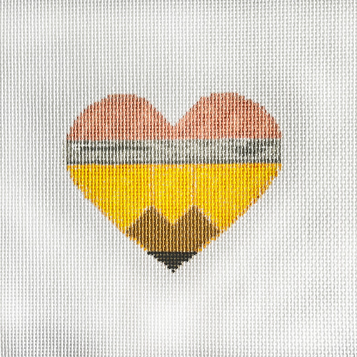 Pencil heart