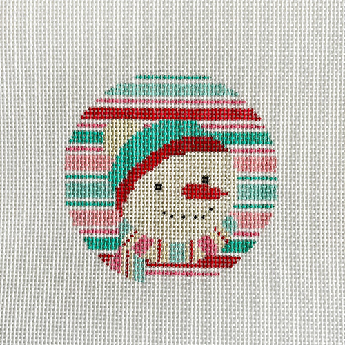 Snowman with Stripes